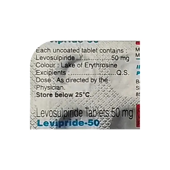 levipride 50 tablet 10's